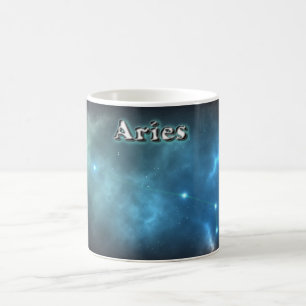 Caneca De Café constelação de Aries