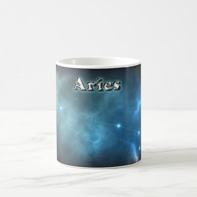 Caneca De Café constelação de Aries (Centro)