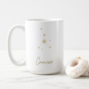 Caneca De Café Constelação de cancer Zodiac