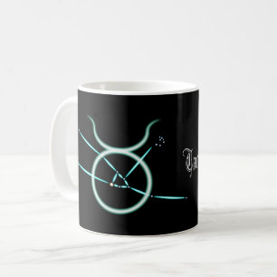 Caneca De Café Constelação de Zodiac Taurus Coffee Mug
