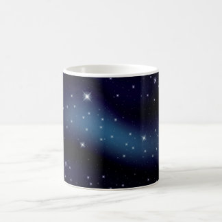 Caneca De Café Constelação estrelado escura