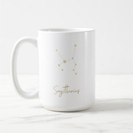 Caneca De Café Constelação Sagittarius Zodiac