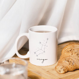 Caneca De Café Constelação Virgo Zodiac