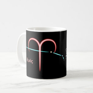 Caneca De Café Constelação Zodiac Aries Coffee Mug