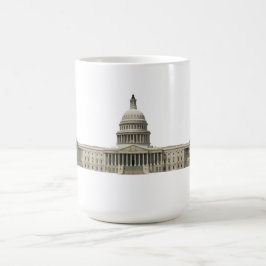 Caneca De Café Construção capitala dos E.U.: Washington DC