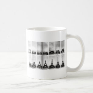 Caneca De Café Construção da torre Eiffel