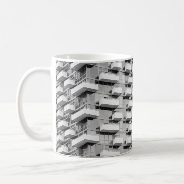 Caneca De Café Construção de cinza (Esquerda)