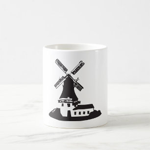 Caneca De Café Construção de moinho