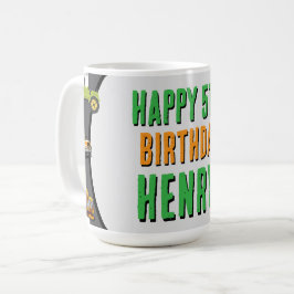 Caneca De Café Construction Dump Truck 