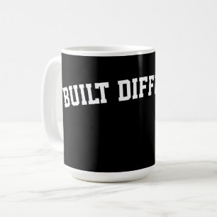 Caneca De Café Construído Diferente – Declaração Ousada de Street