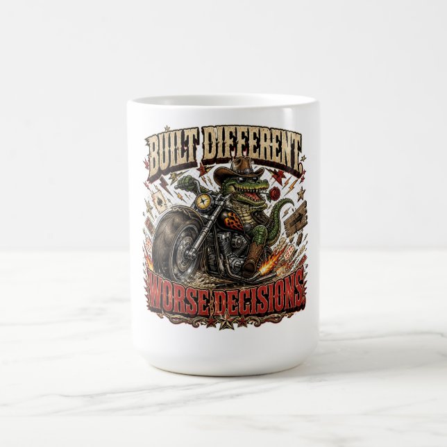 Caneca De Café Construído Diferente Humor de Cowboy de Piores Dec (Centro)