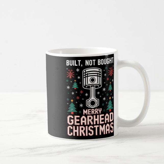 Caneca De Café Construído Não Comprado Gancheta De Feliz Engraçad (Direita)