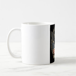 Caneca De Café Construído Para Durar Texas Forte Águia Americana