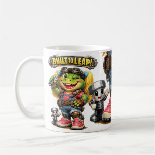 Caneca De Café Construído para Saltar - Sra. Rã