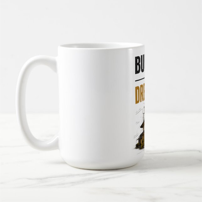 Caneca De Café Construindo a Minha Vida dos Sonhos – Progresso Ac (Esquerda)