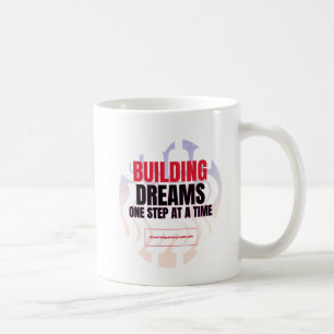 Caneca De Café Construindo Sonhos