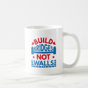 Caneca De Café Construir pontes sem paredes