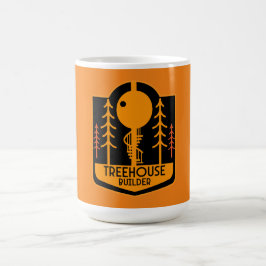 Caneca De Café Construtor Mestre Treehouse