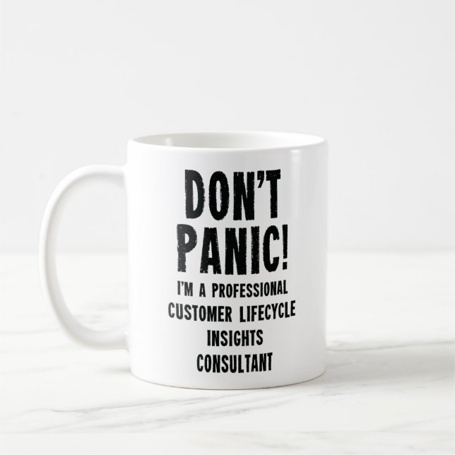 Caneca De Café Consultor do Customer Lifecycle Insights (Esquerda)