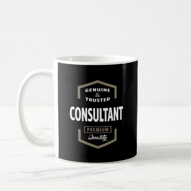 Caneca De Café Consultor | Ideias de presentes (Esquerda)
