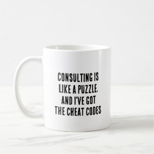 Caneca De Café Consultoria é como um quebra-cabeça, e eu tenho o