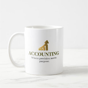 Caneca De Café Contabilidade - Nome Personalizado