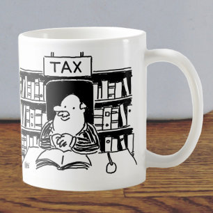 Caneca De Café Contabilista ou Fiscal Financial Advisor