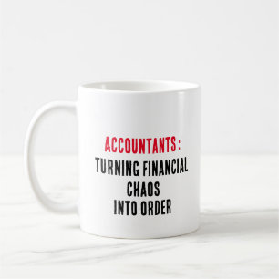 Caneca De Café Contabilistas: Transformando o caos financeiro em