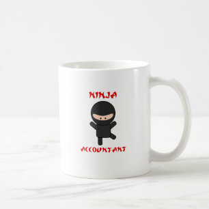 Caneca De Café Contador de Ninja