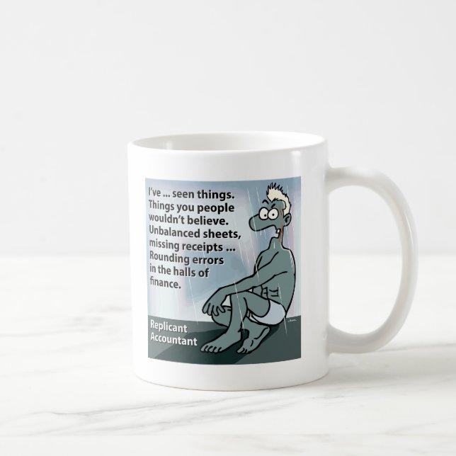 Caneca De Café Contador Replicante (Direita)