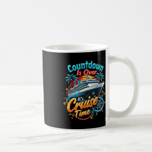 Caneca De Café Contagem Regressiva Divertida para Cruzeiro Termin