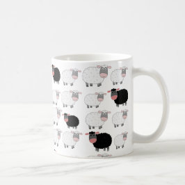 Caneca De Café Contando carneiros
