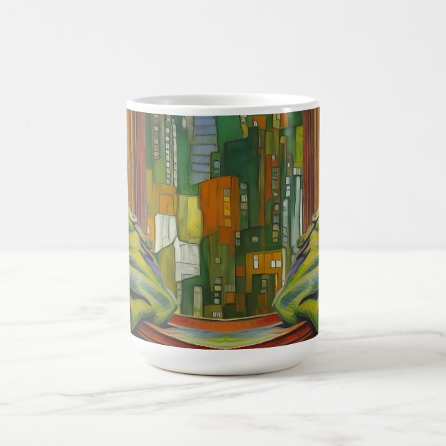 Caneca De Café Contemplating their situation Mug (Centro)