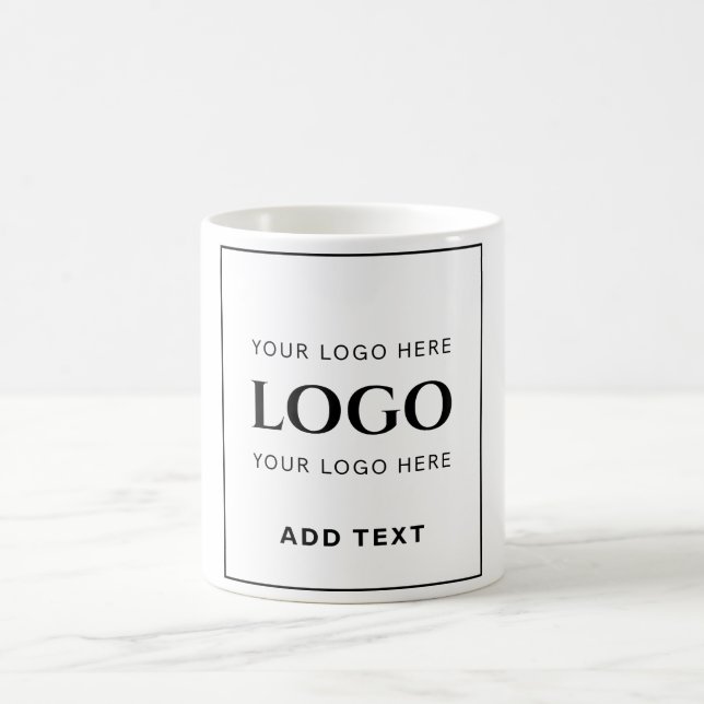 Caneca De Café Contemporâneo, sofisticado, Elegante e Editável (Centro)