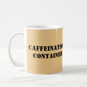 Caneca De Café Contentor de Cafeína