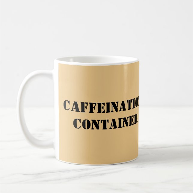Caneca De Café Contentor de Cafeína (Esquerda)