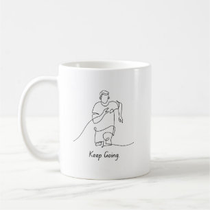 Caneca De Café Continua a ser um Mug Inspiracional