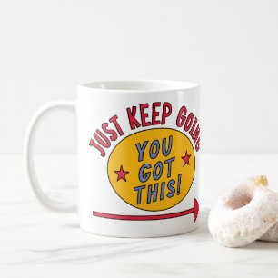 Caneca De Café Continue em Frente
