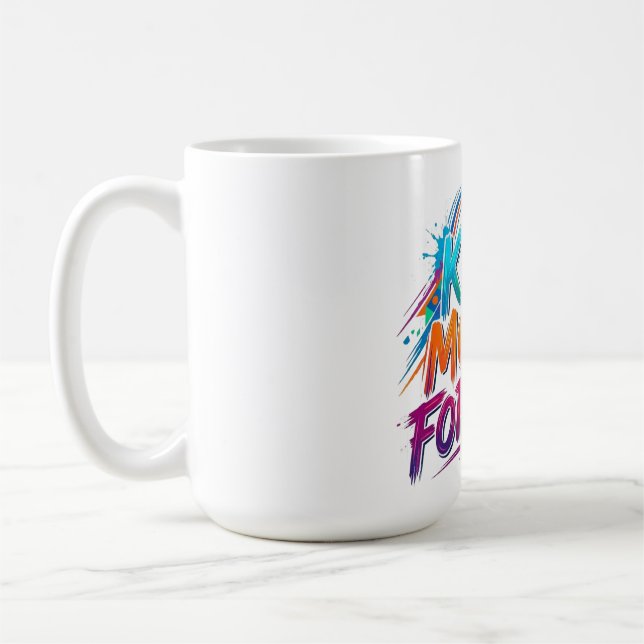 Caneca De Café Continue Em Frente – Motivação Inspiradora (Esquerda)