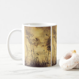 Caneca De Café Conto de Fadas Vintage, Cordabamba da Fada por Rac