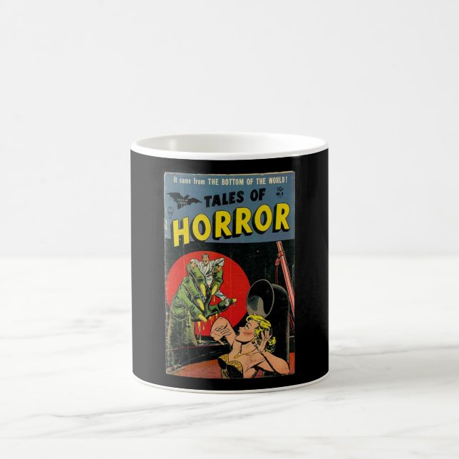 Caneca De Café Contos do horror cómicos (Centro)