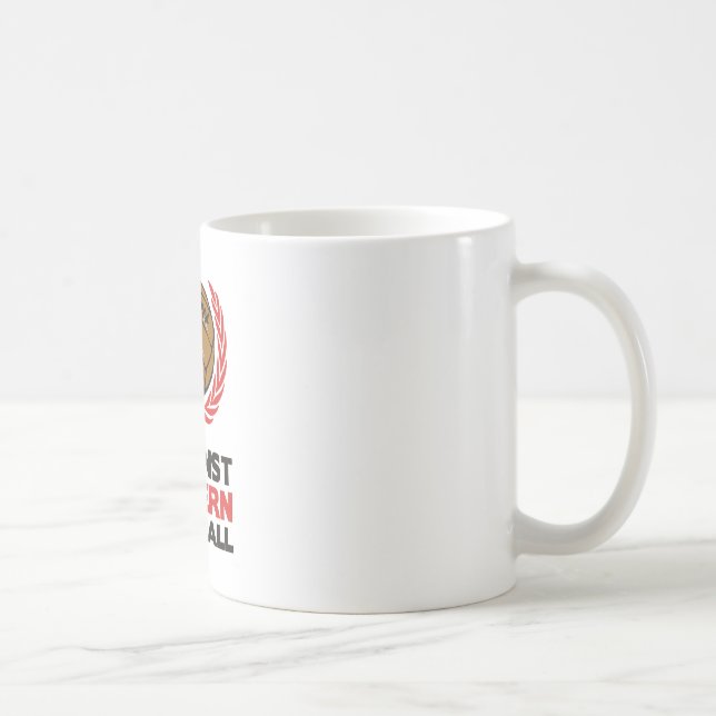 Caneca De Café Contra o futebol moderno (Direita)
