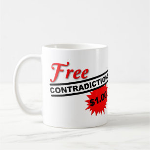 Caneca De Café Contradições Gratuitas