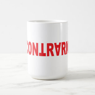 Caneca De Café Contrario Mug