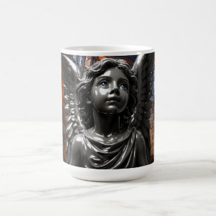 Caneca De Café Contraste de Anjo Onyx