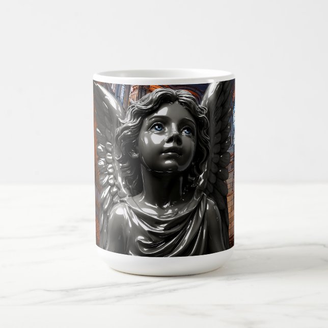 Caneca De Café Contraste de Anjo Onyx (Centro)