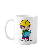 Contratante do Engenheiro de arquiteto com chapéu 