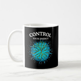 Caneca De Café Control Your Energy Inspirational – Power Sphere