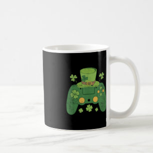 Caneca De Café Controlador de jogos Irish Gamer Boys Rua Feliz Pa