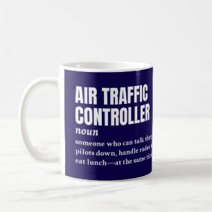 Caneca De Café Controlador de Tráfego Aéreo - Taça de Café Defini